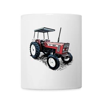Tractor 666 - Mug - white - Front