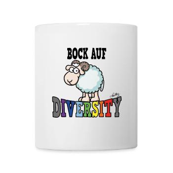 Desire for diversity - Mug - white - Front