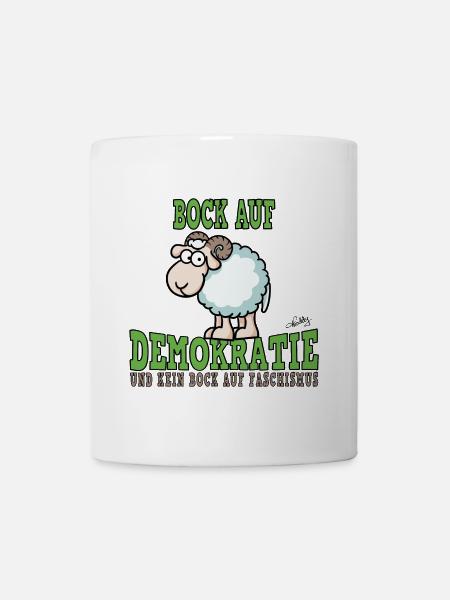 Desire for democracy - Mug - white