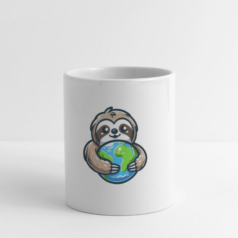 Umarme das Erdfaultier Tasse