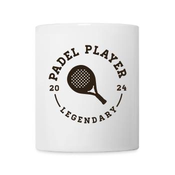 Padel-Spieler - Tasse - Weiß - Vorne
