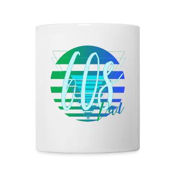60s Dad – Retro Vater Design - Tasse - Weiß - Vorne