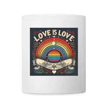 LOVE is LOVE - Mug blanc - blanc - Devant