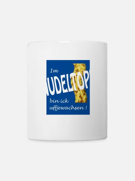 NUDELTOPP - Tasse - Weiß