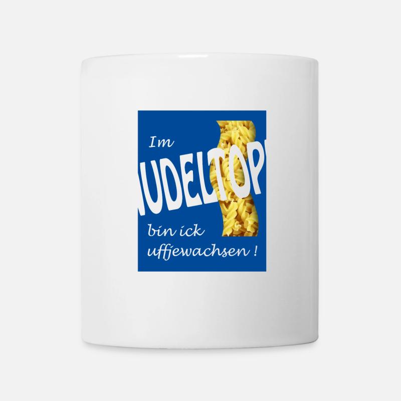 NUDELTOPP - Tasse - Weiß