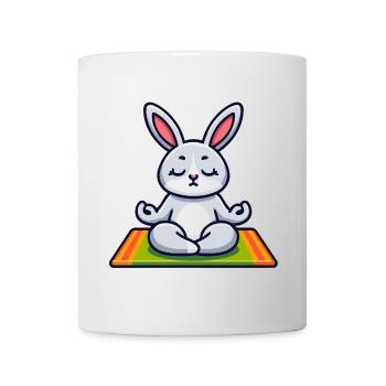 Zen Hare: The Meditative Munchkin - Mug - white - Front