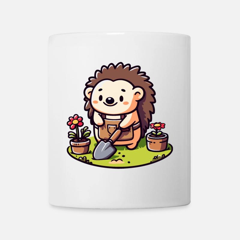 Hedgehog Gardener: The Blossom Buddy - Mug - white