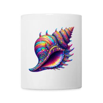Muschel - Tasse - Weiß - Vorne