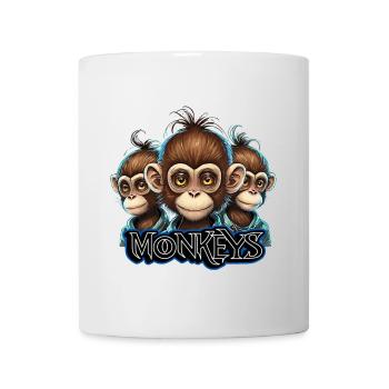 Monkeys 1 - Mug - white - Front