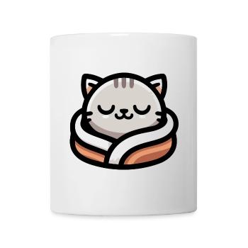 Slumber Paws: The Dreamy Tabby - Mug - white - Front