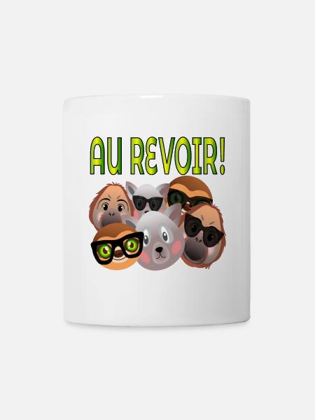 Au Revoir Collègues - Mug blanc - blanc