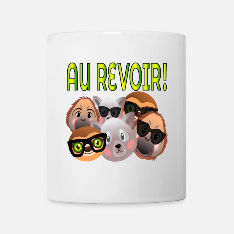 Au Revoir Collègues - Mug blanc - blanc