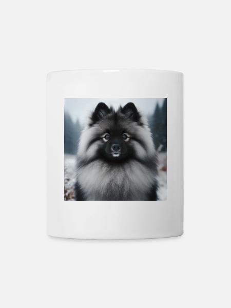 Magnifique Wolfspitz - Mug blanc - blanc
