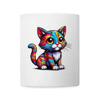 Chat - Mug blanc - blanc - Devant