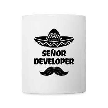 Developer Statement Skripting Dev Computerfreak - Tasse - Weiß - Vorne