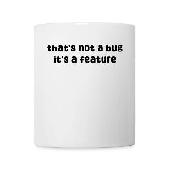 Developer Geek Bugs Code Computer Science Statement - Mug - white - Front