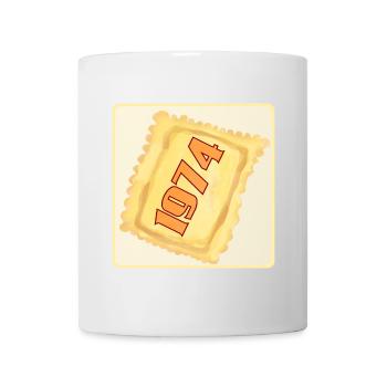 52E ANNIVERSAIRE 1974 PÂTES - Mug blanc - blanc - Devant