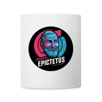 Epictetus Stoic Philosopher Stoicism Epictetus - Mug - white - Front