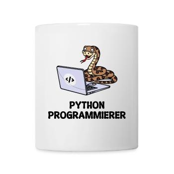 Déclaration du développeur de code informatique du programmeur - Mug blanc - blanc - Devant