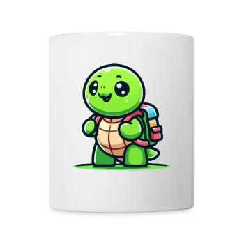 Trailblazer Turtle: Der Entdecker - Tasse - Weiß - Vorne