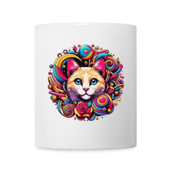 Cat - Mug - white - Front
