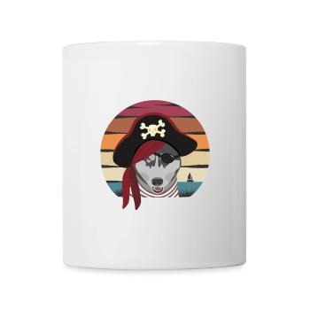 pirate dog - Mug - white - Front