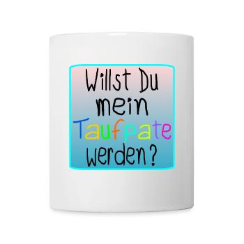 BABY TAUFE - TAUFPATE WERDEN - Tasse - Weiß - Vorne