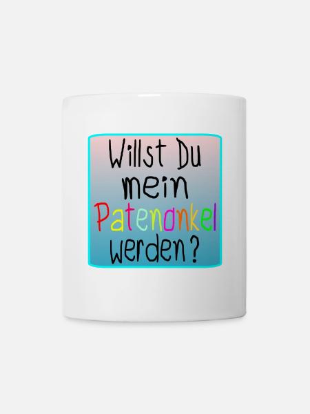 TAUFE - PATENONKEL WERDEN - Tasse - Weiß