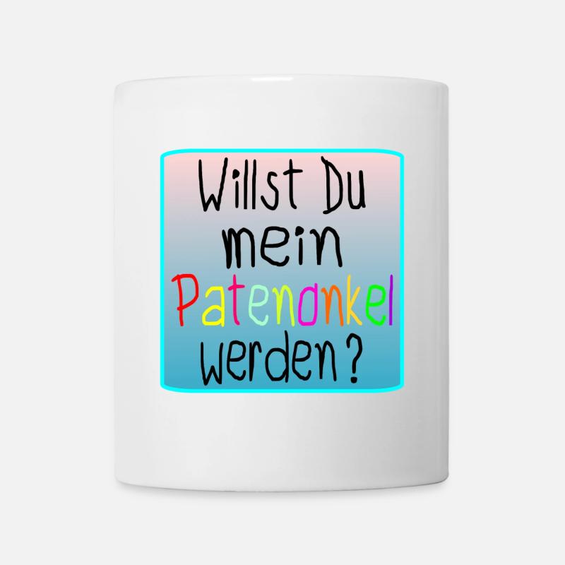 TAUFE - PATENONKEL WERDEN - Tasse - Weiß