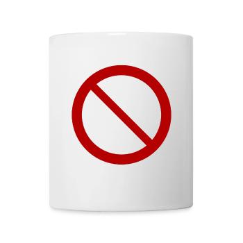 War Peace - Mug - white - Front