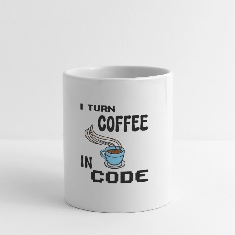 Programmeur de code Scripting Statement Développeur Mug blanc