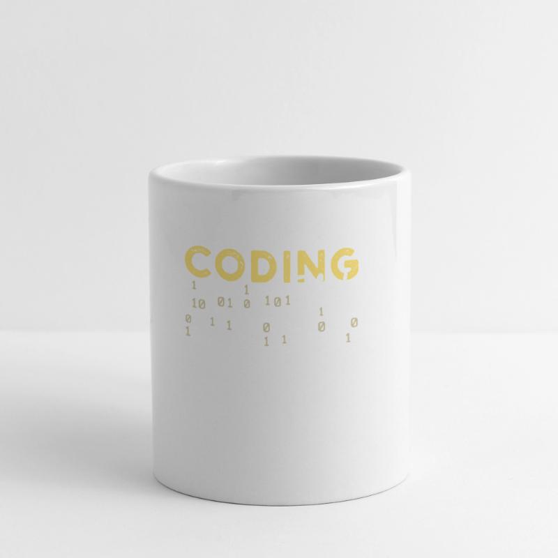 Coden Statement Développeur Programmeur Scripting Mug blanc