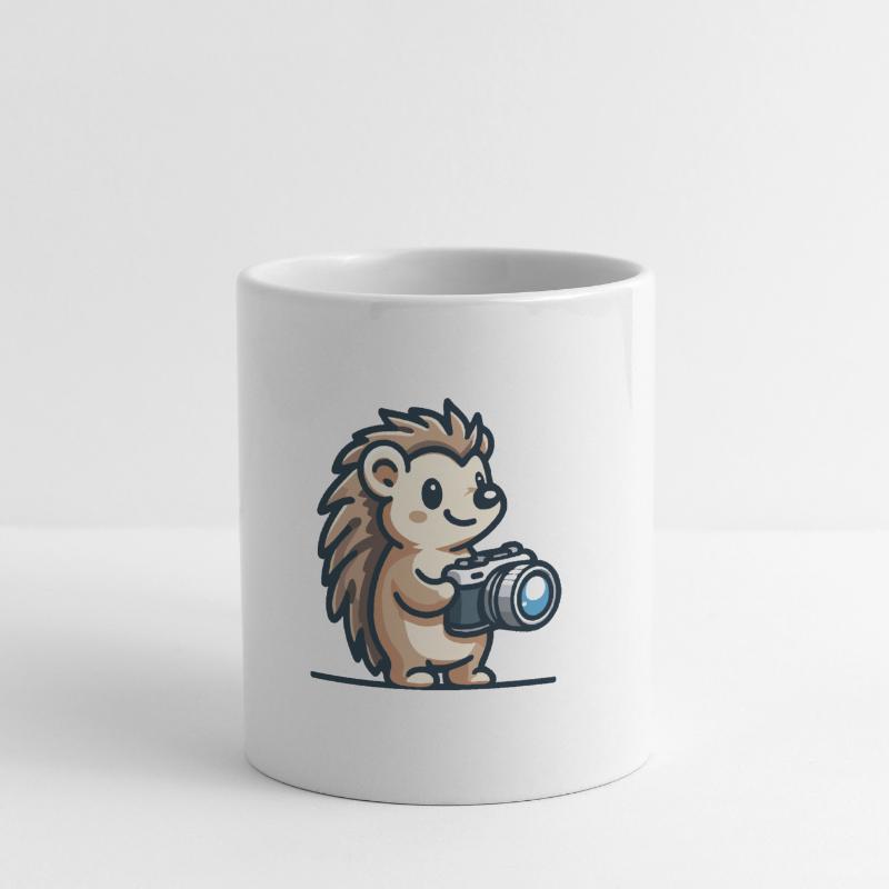 Schnappschuss-Igel: Der Shutterbug-Kumpel Tasse