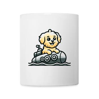 Adventure Pup: The Nautical Explorer - Mug - white - Front