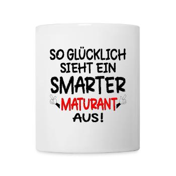 MATURA MATURANT GLÜCKLICH - Tasse - Weiß - Vorne