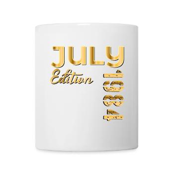 42E ANNIVERSAIRE JUILLET 1984 - Mug blanc - blanc - Devant