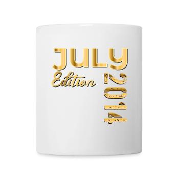12. Geburtstag Juli 2014 - Tasse - Weiß - Vorne