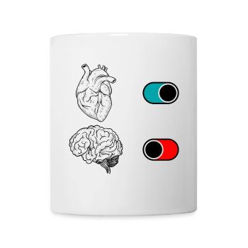 Nocturnal Crescent Duo - Mug - white - Front