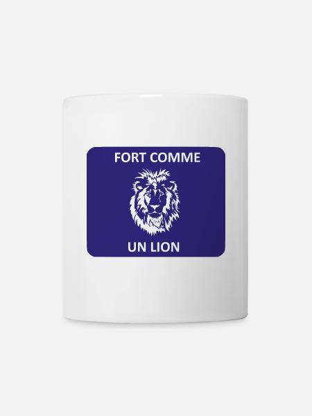 Stark wie ein Löwe - Tasse - Weiß