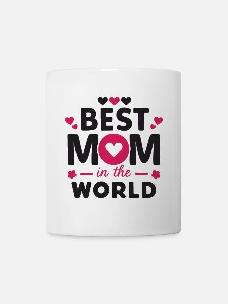 Beste Mama der Welt - Tasse - Weiß