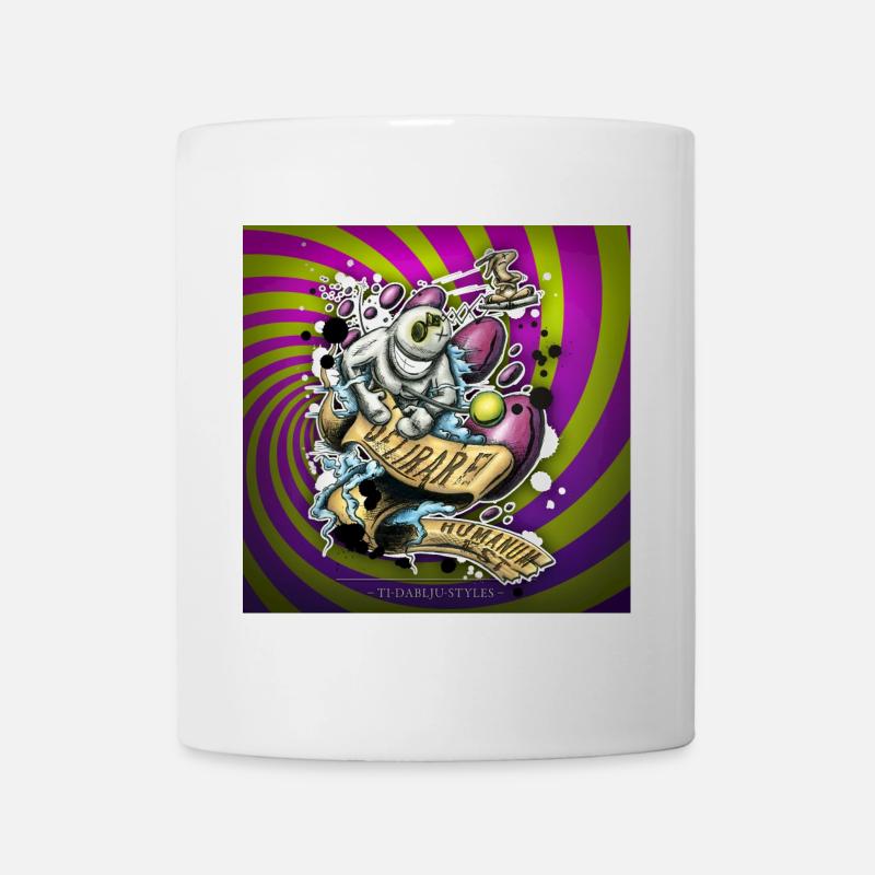 Delirare Humanum Est 2 - Mug blanc - blanc