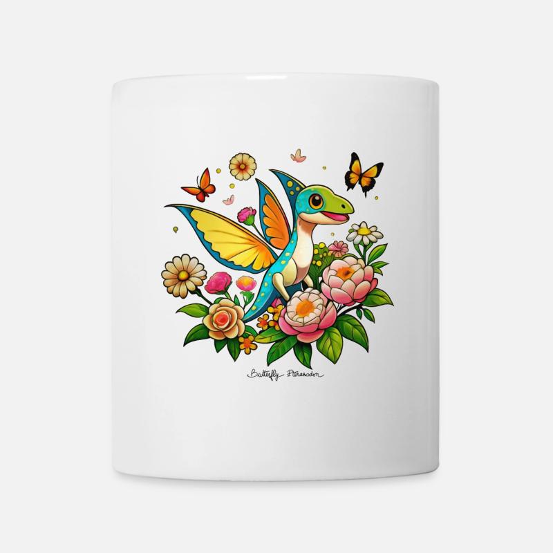 Papillon ptéranodon - Mug blanc - blanc