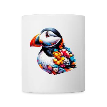 Papageitaucher - Tasse - Weiß - Vorne