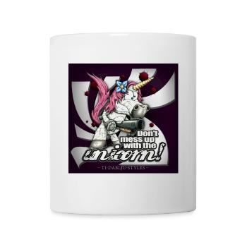 Ne vous trompez pas avec la licorne - Mug blanc - blanc - Devant