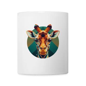 Giraffe Prism Circular - Mug - white - Front