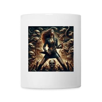 Heavy Metal in der Ewigkeit - Tasse - Weiß - Vorne