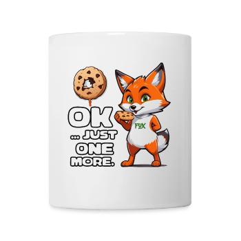 Foxy Cookie Quote - Tasse - Weiß - Vorne