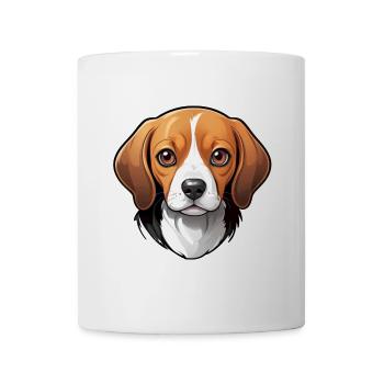 adorable beagle - Mug - white - Front