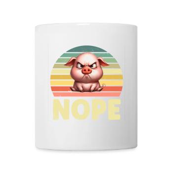 Pig - Mug - white - Front