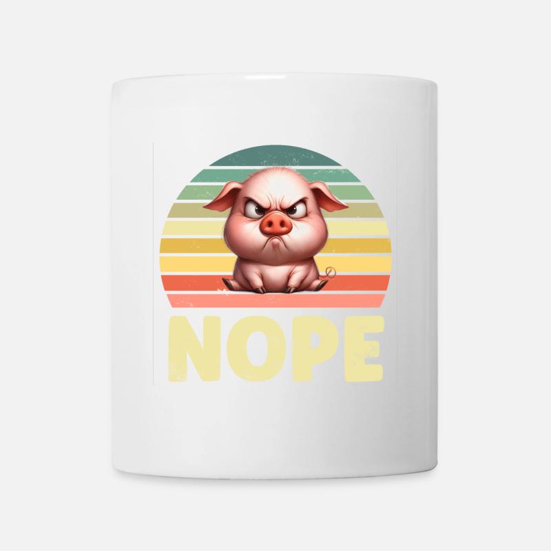 Pig - Mug - white